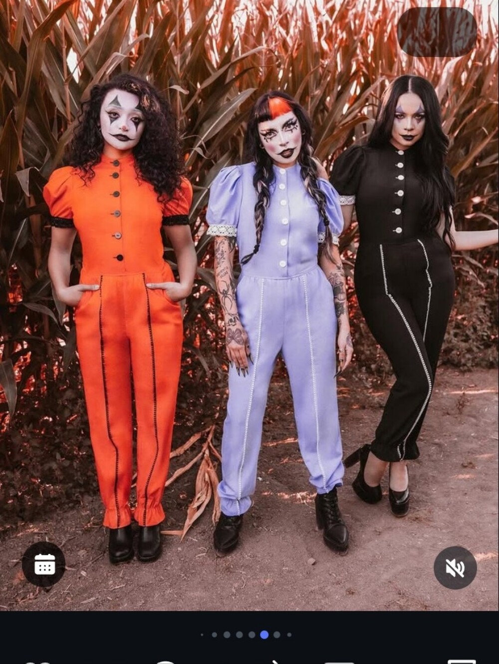 Lookong For Lively Ghost Clown Playsuit